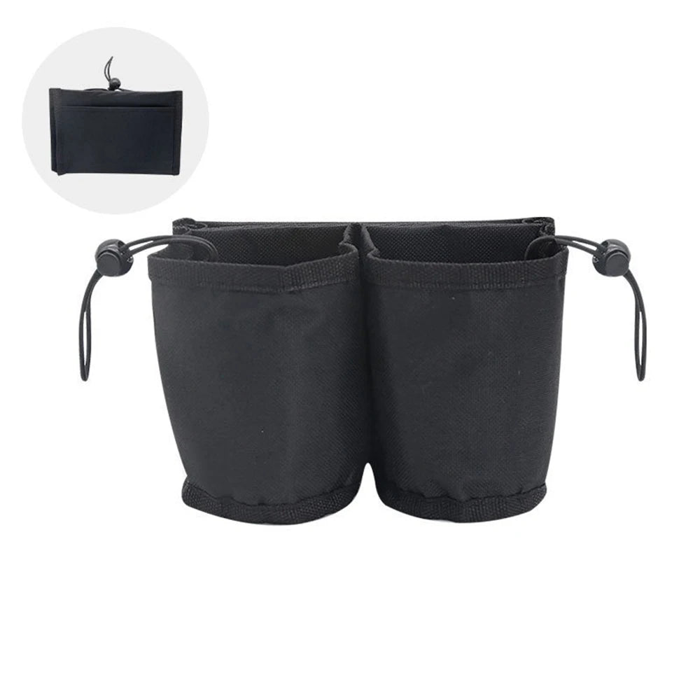 Travel Luggage Cup Holder Durable Free Hand Suitcase Drink Bag Travel Milk Tea Coffee Mugs Holder Fits All Suitcase Handles