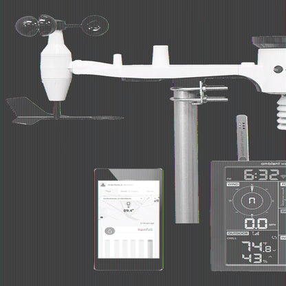 WS-1965 Residential Wi-Fi Weather Station with 9-Function Color Display
