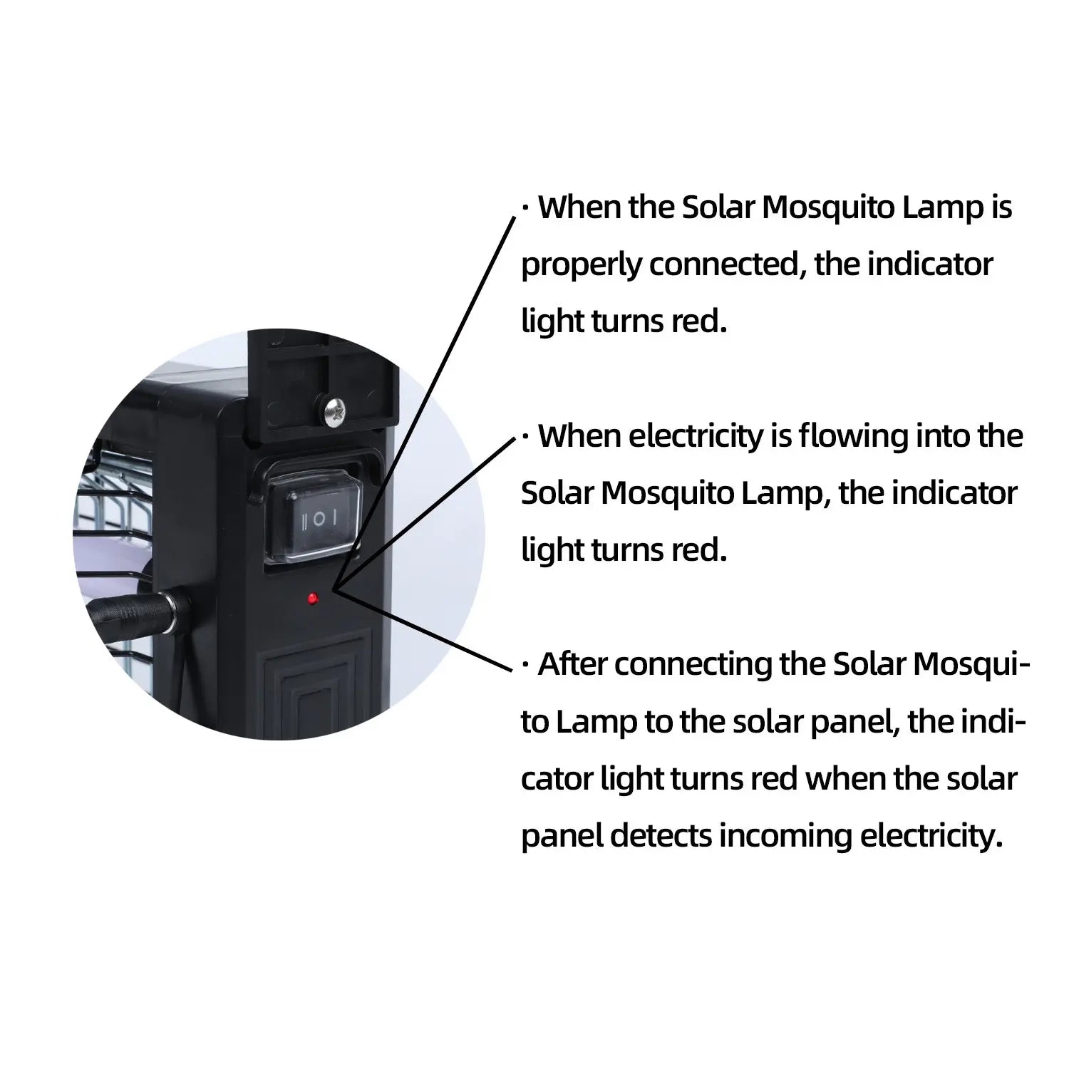 Outdoor Solar Mosquito Zapper Killer Lamp Mosquito Trap IPX4 Waterproof Ground Insert UV Pest Control for Garden Yard Farm